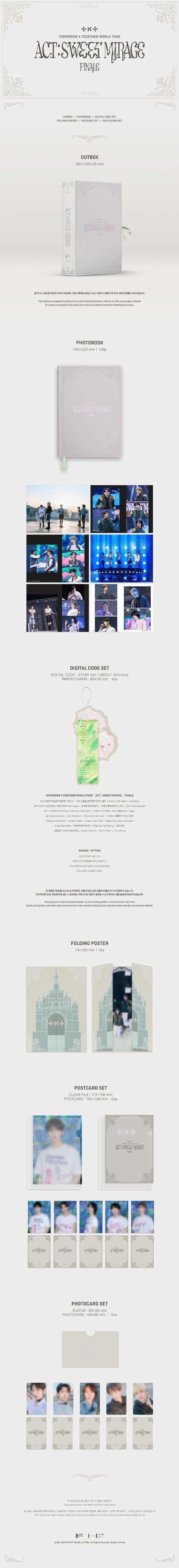 TOMORROW X TOGETHER WORLD TOUR FINALE (Bonus:Original Ticket) - Kpopfuture