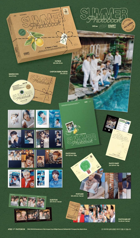 ATEEZ - 2024 SUMMER PHOTOBOOK DVD - Kpopfuture