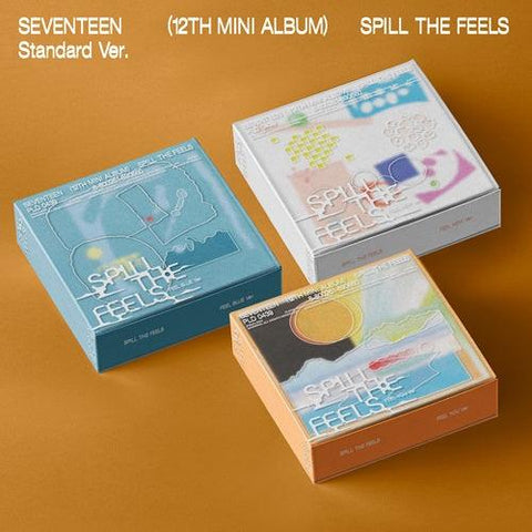 SEVENTEEN 12th Mini Album SPILL THE FEELS (Standard Ver.)+Applemusic POB!