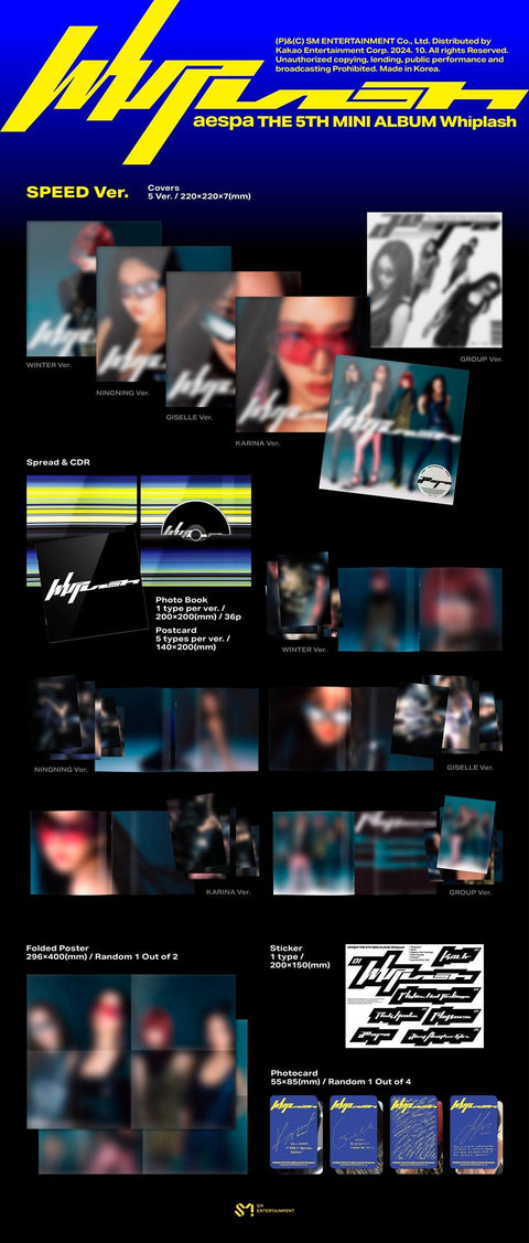 AESPA - WHIPLASH (SPEED)