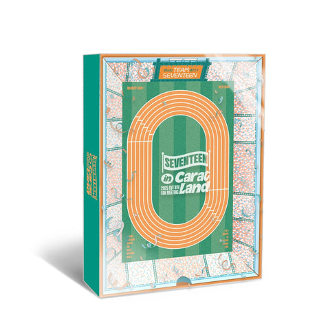 SEVENTEEN - 2025 SVT 9TH FAN MEETING SEVENTEEN IN CARAT LAND (MEMORY BOOK+)+APPLEMUSIC POB