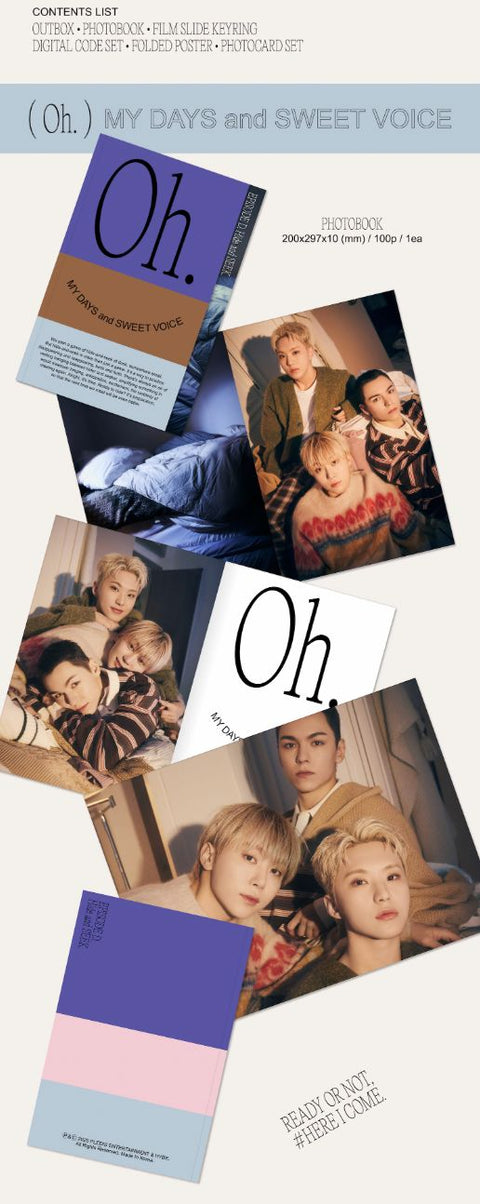 SEVENTEEN - UNIT PHOTOBOOK C & D (EPISODE: OH, MY DAYS AND SWEET VOICE)