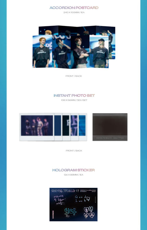 SHINEE - SHINEE WORLD VI : PERFECT ILLUMINATION SHINEE'S BACK (DVD & BLU-RAY)