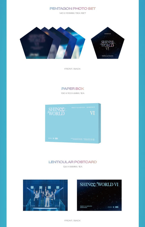 SHINEE - SHINEE WORLD VI : PERFECT ILLUMINATION SHINEE'S BACK (DVD & BLU-RAY)