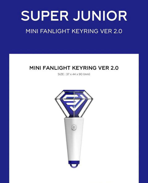 SM ARTISTS - OFFICIAL MINI FANLIGHT KEY RING
