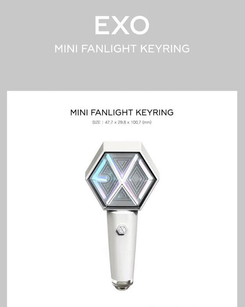 SM ARTISTS - OFFICIAL MINI FANLIGHT KEY RING