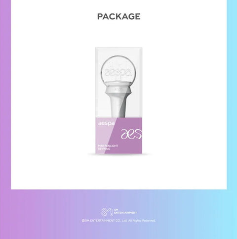 SM ARTISTS - OFFICIAL MINI FANLIGHT KEY RING