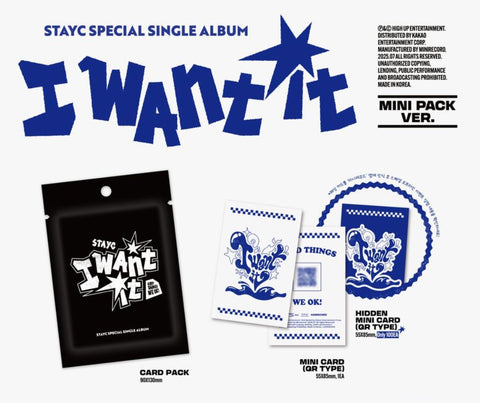STAYC - I WANT IT (MINI PACK VER.)
