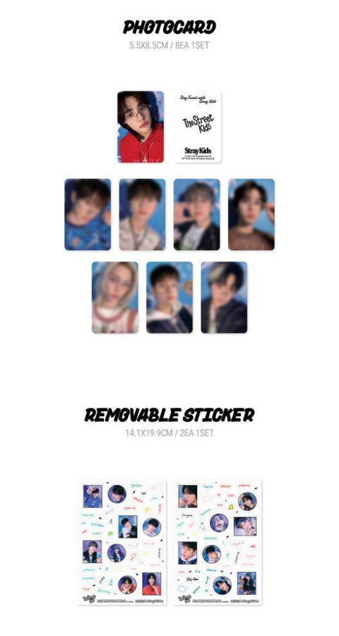 STRAY KIDS - 2025 SEASON'S GREETINGS (THE STREET KIDS)+ Applemusic POB Photocard set