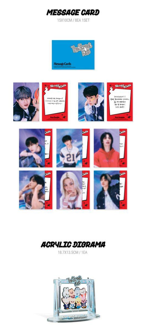 STRAY KIDS - 2025 SEASON'S GREETINGS (THE STREET KIDS)+ Applemusic POB Photocard set