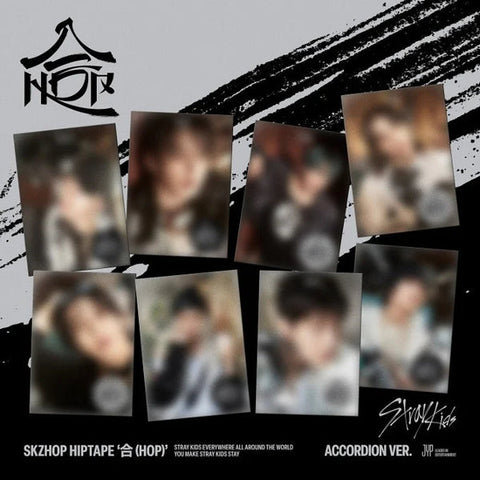STRAY KIDS - SKZHOP HIPTAPE ‘合 (HOP)’ (ACCORDION VER.)+Apple POB Benefit