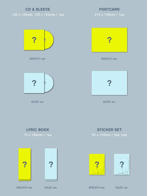 &TEAM - BACK TO LIFE (1ST KOREAN MINI ALBUM)++Applemusic POB Photocard