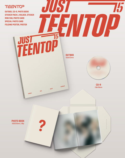 TEEN TOP - JUST 15, JUST TEEN TOP (CD VER.)
