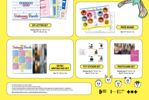 TXT - 2025 TOMORROW X TOGETHER DECO KIT+Applemusic POB