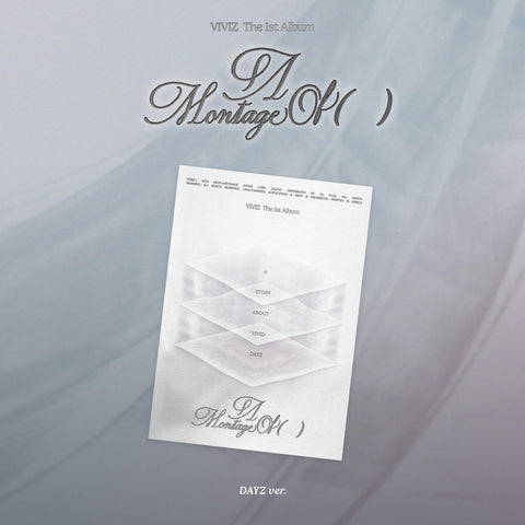 VIVIZ - A MONTAGE OF ( ) + Applemusic POB Photocard