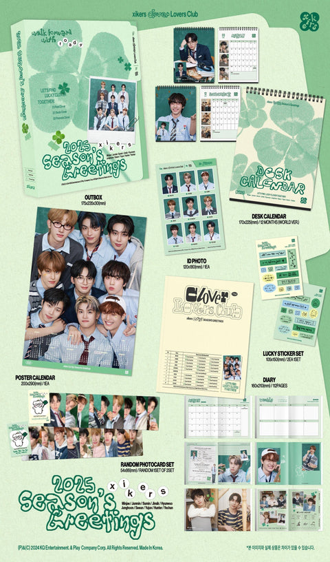 XIKERS - 2025 SEASON'S GREETINGS+ POB Benefit