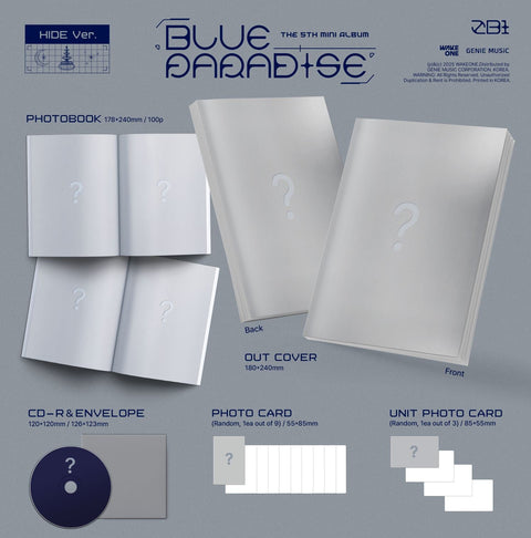 ZB1 - BLUE PARADISE (PHOTOBOOK VER.)