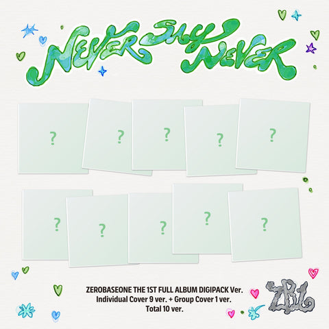 ZB1 - NEVER SAY NEVER (DIGIPACK VER.)