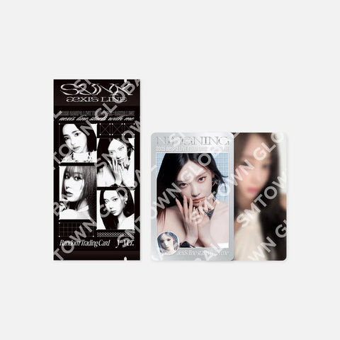 AESPA - RANDOM TRADING CARD SET [Y ver.] - 2025 aespa LIVE TOUR - SYNK : aeXIS LINE - MD