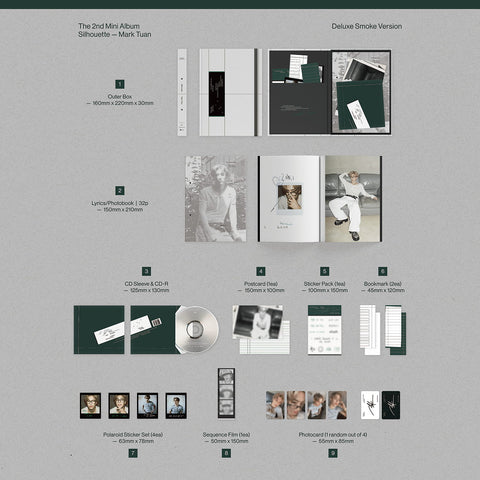 MARK TUAN (GOT7) - SILHOUETTE (DELUXE VER.)