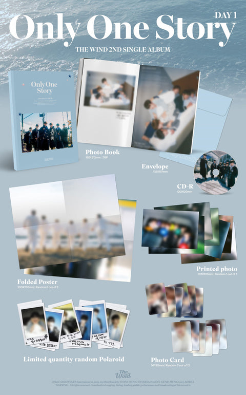 THE WIND - ONLY ONE STORY + Applemusic POB Photocard