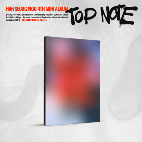HAN SEUNG WOO - TOP NOTE (DIGIPACK VER.)