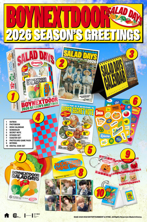 BOYNEXTDOOR - 2026 SEASON'S GREETINGS