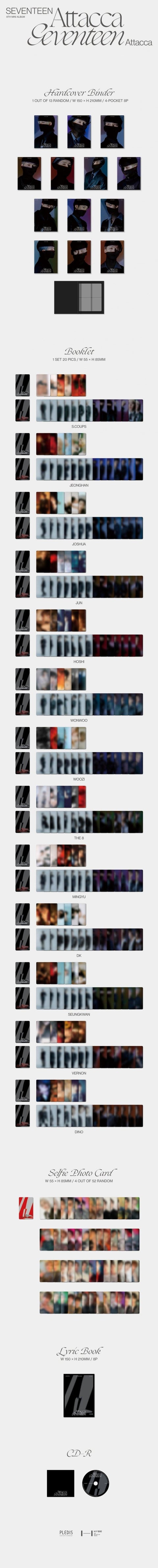 SEVENTEEN - 9th Mini Album [Attacca] (CARAT ver.) - Kpopfuture