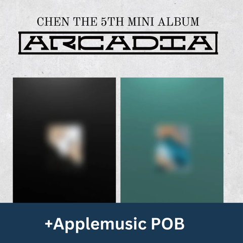 CHEN (EXO) - ARCADIA (PHOTOBOOK VER.)++Applemusic POB Photocard
