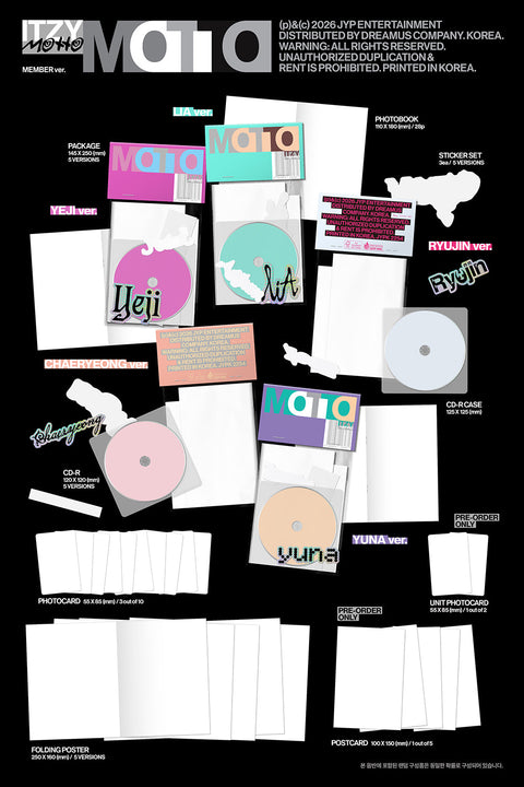 ITZY - MOTTO (MEMBER VER.)