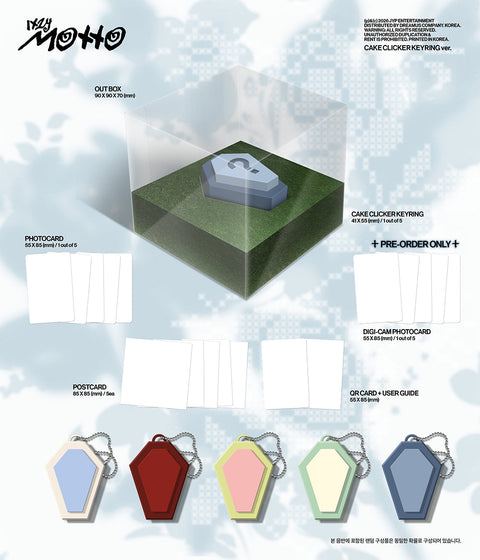 ITZY - MOTTO (CAKE CLICKER KEYRING VER.)