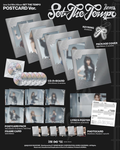 IZNA - SET THE TEMPO (POSTCARD VER.)