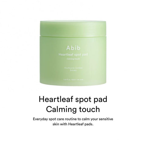 Abib HEARTLEAF SPOT PAD CALMING TOUCH (80 pads) - Kpopfuture