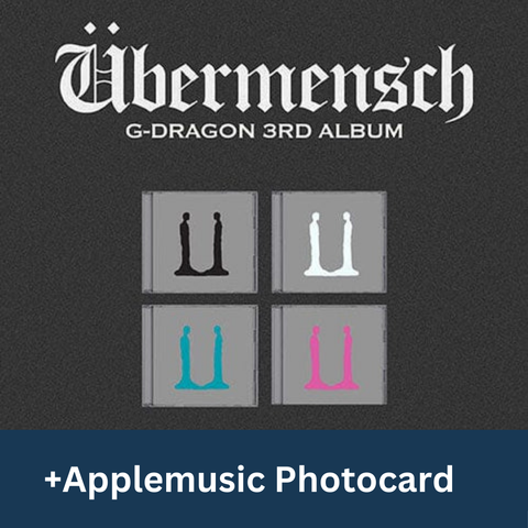 G-DRAGON - ÜBERMENSCH (MINI JEWEL VER.)  + Apple Music Photocard