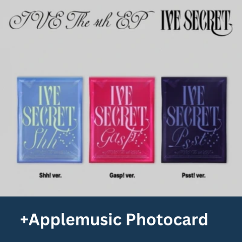 IVE - IVE SECRET++Applemusic Photocard