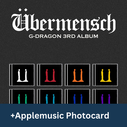 G-DRAGON - ÜBERMENSCH (JEWEL VER.)  + Apple Music Photocard