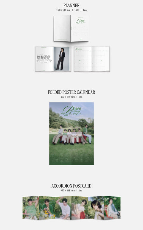 SF9 - 2026 SEASON'S GREETINGS +  APPLE MUSIC PHOTOCARD