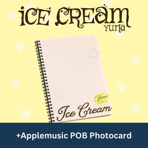 YUNA (ITZY) - ICE CREAM (PHOTOBOOK VER.)+Applemusic POB