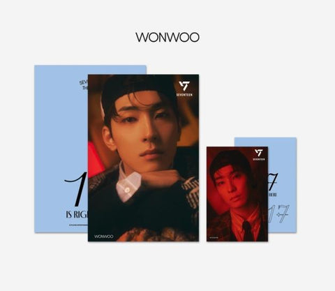 [Pre-Order] Seventeen - 3D Lenticular MD (Postcard, Mini Card Binder) - Kpopfuture