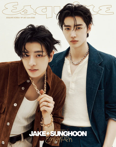 JAKE & SUNGHOON (ENHYPEN) - ESQUIRE (2025 JUNE)
