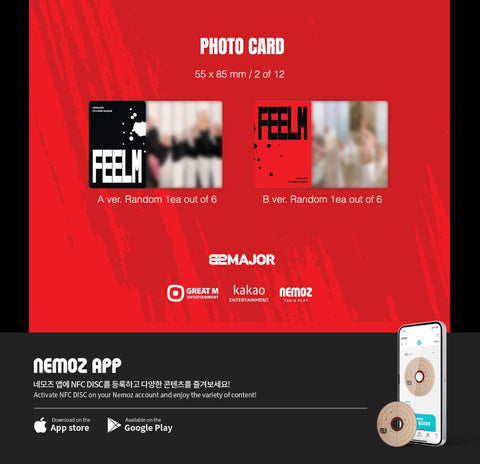 82MAJOR - FEELM+ Kpoptogether POB