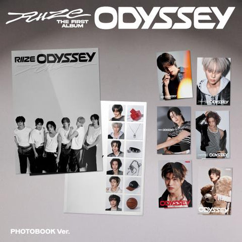 RIIZE - 1st Full Album [ODYSSEY] (Photobook Ver.)+ Apple POB