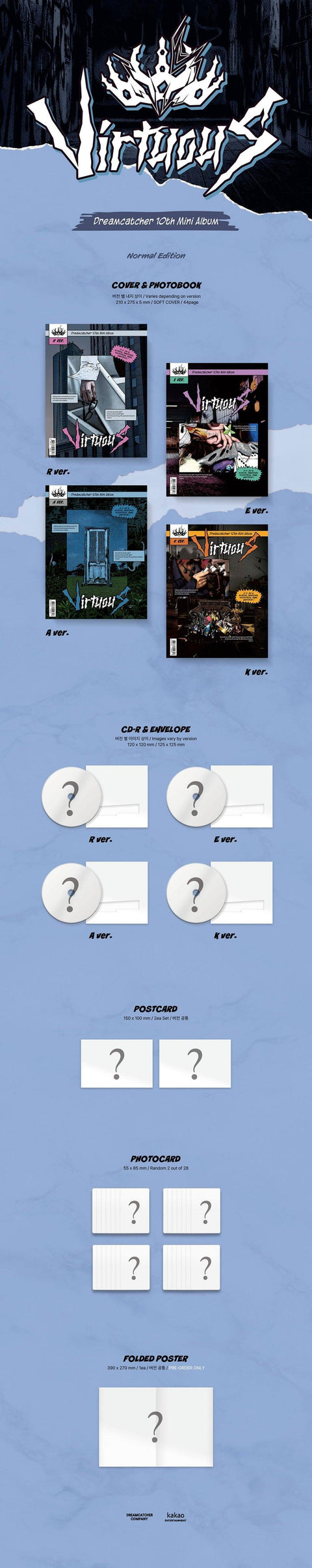 Dreamcatcher - 10th Mini Album [VirtuouS] - Kpopfuture