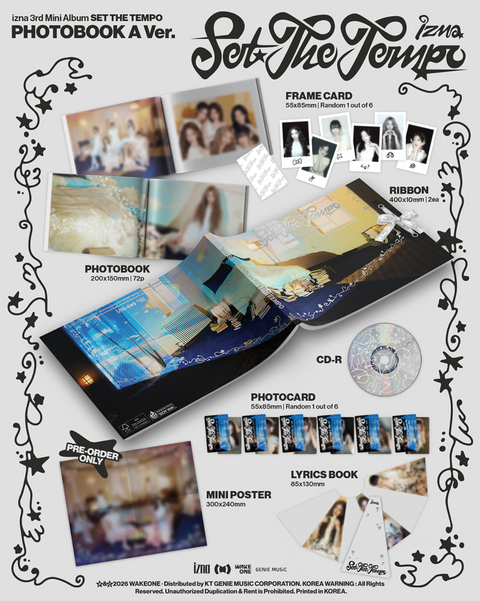 IZNA - SET THE TEMPO (PHOTOBOOK VER.)