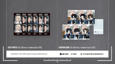 ENHYPEN - WORLD COUPON CARD COLLECTION (FORENSICS UNIT VER.)