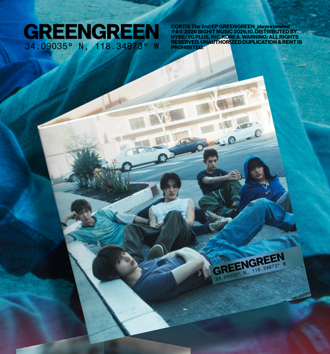 CORTIS - GREENGREEN_PLAYEXTENDED (VINYL VER.)