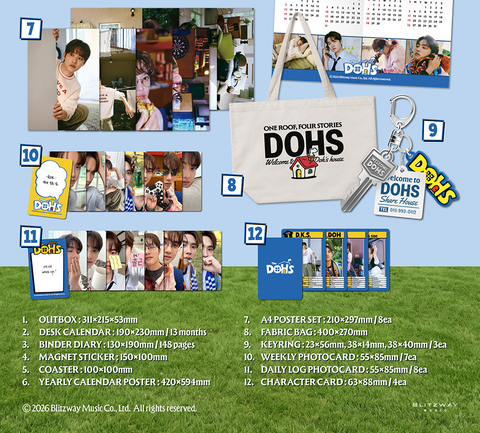 D.O. / DOH KYUNG SOO (EXO) - 2027 SEASON'S GREETINGS (DOHS)