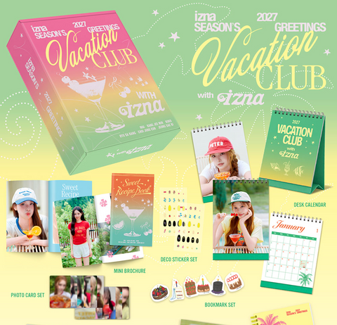 IZNA - 2027 SEASON’S GREETINGS (VACATION CLUB WITH IZNA)