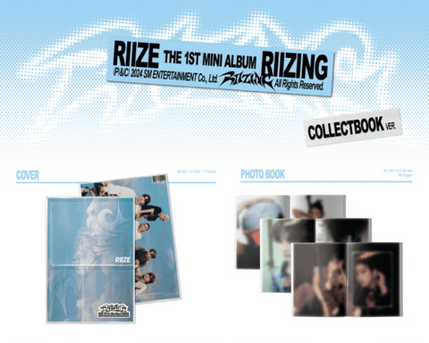 RIIZE - 1st Mini Album [RIIZING] (Collect Book Ver.) - Kpopfuture