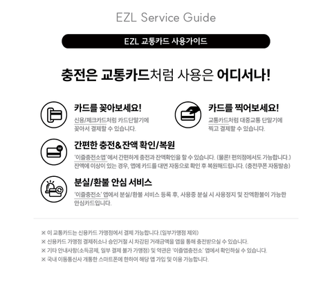 SUHO (EXO) - EZL TRANSPORTATION CARD (1 TO 3)